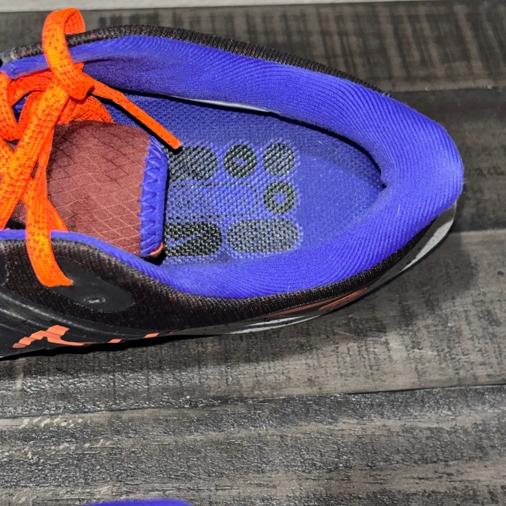 Nike Air Zoom Pegasus 38 Shield Mens SZ11.5 XE Black/Orange/Total Eclipse color - Picture 12 of 13
